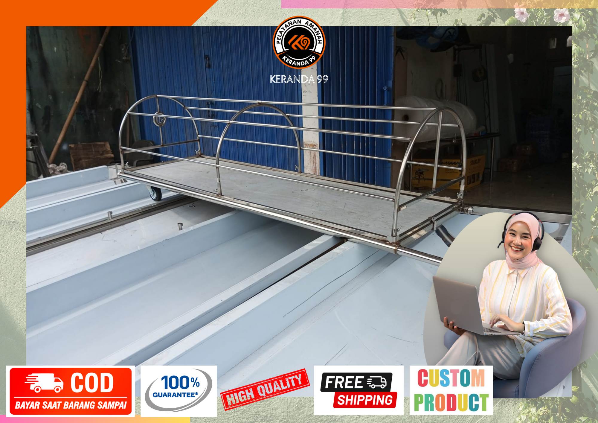 pabrik keranda stainless di madura