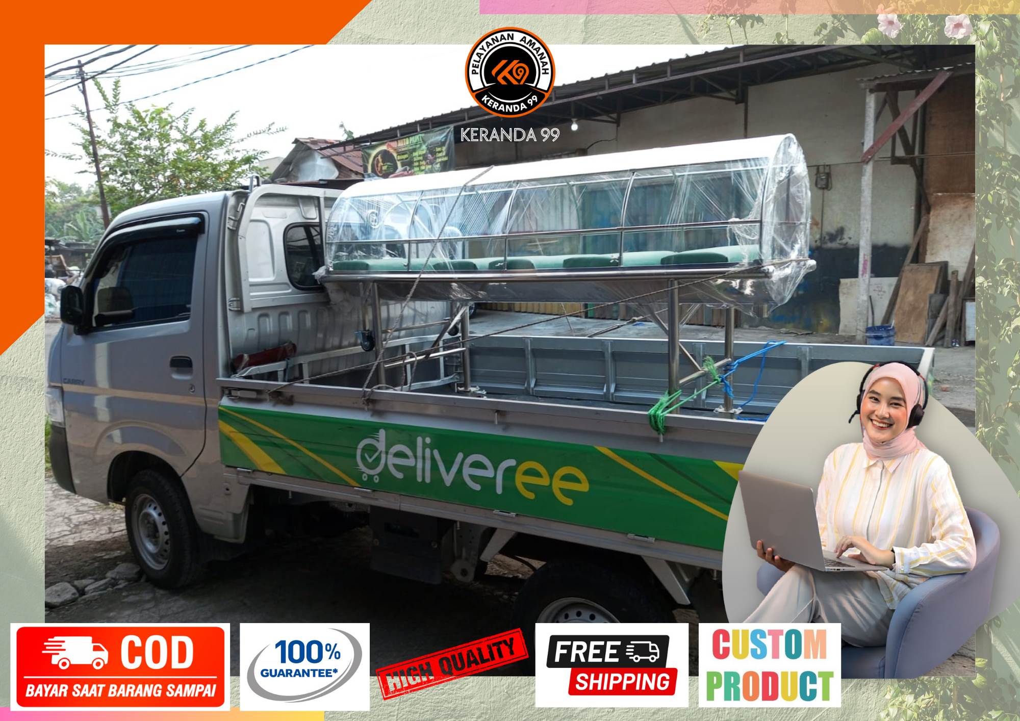 pabrik keranda stainless di sampit