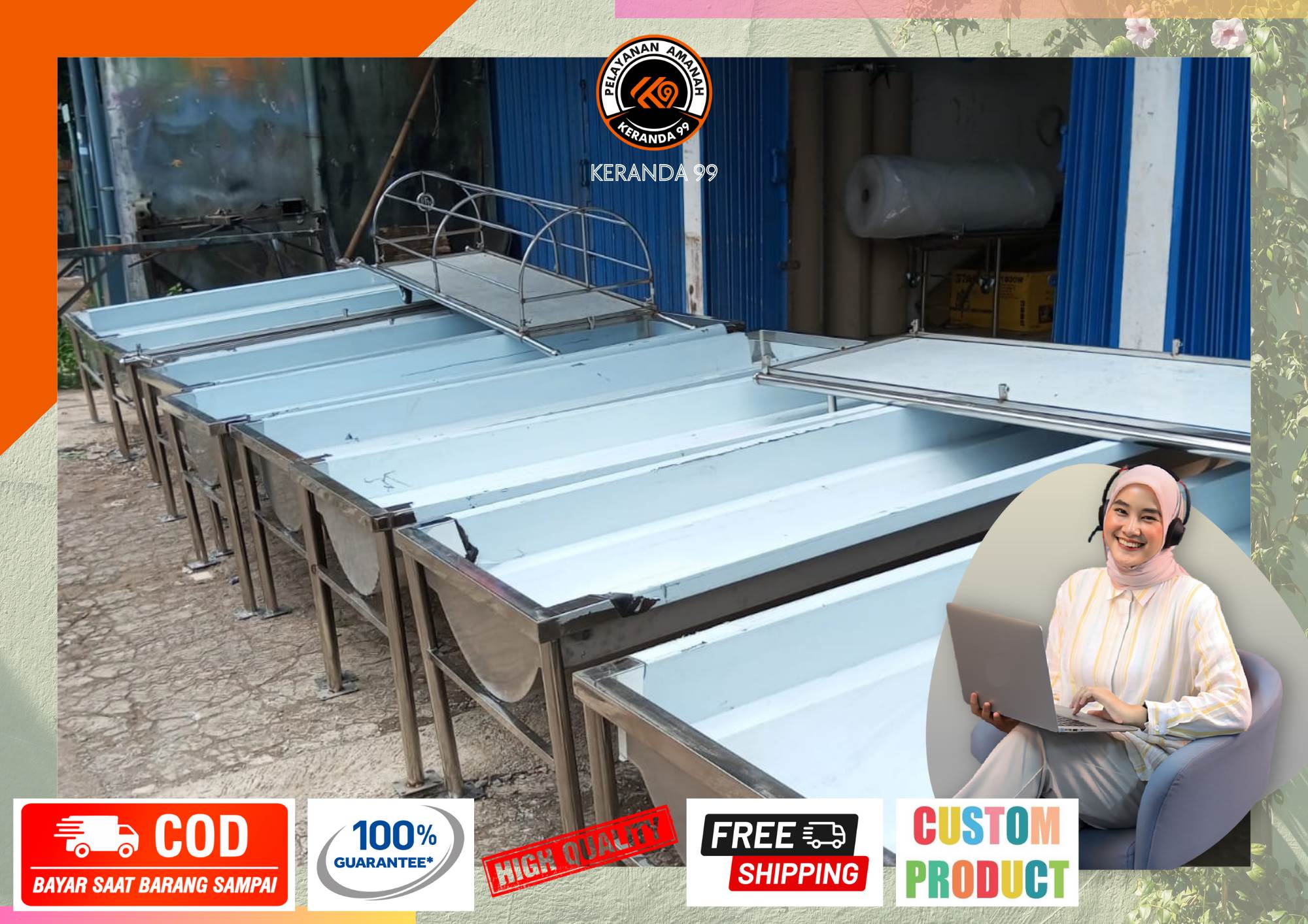 pabrik keranda stainless di tarakan