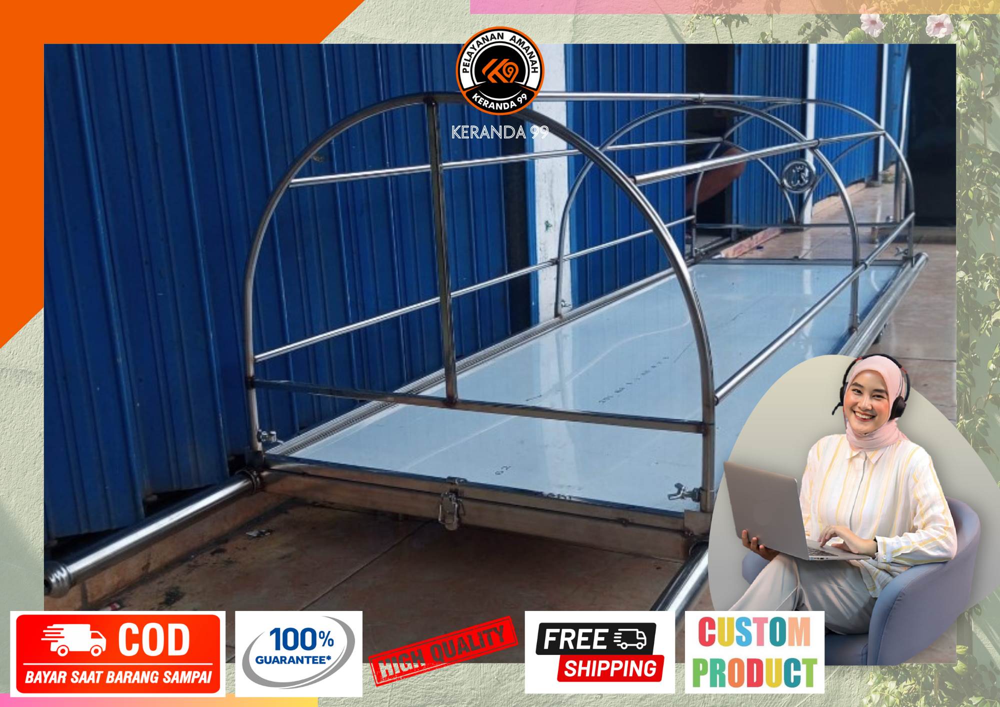 pabrik keranda stainless di demak